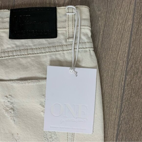 Revolve One Teaspoon Awesome Baggies Jeans Light Wash straight leg Size 25 - Picture 9 of 16